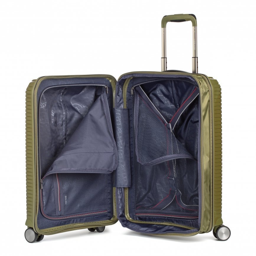 GM19006W19 (deep lichen green) Чемодан-тележка Verage (Зелёный/55*38*20/полипропилен/S/2,5 кг/Verage)