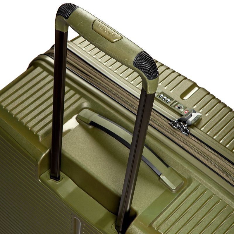 GM19006W28 deep lichen green Чемодан-тележка Verage (зелёный/51*77*31/полипропилен/L/4,4 кг/Verage)