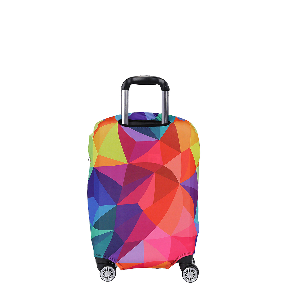 W1001-S (FABRETTI) Чехол для чемодана 92%Полиэстер/8%Спандекс (Красный/S/полиэстер/спандекс/FABRETTI)