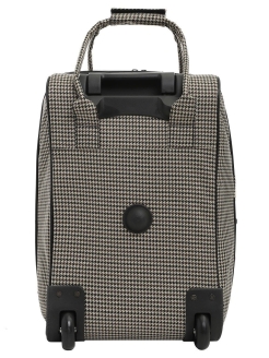 М-7318 Сумка на колесах дизайн гусиная лапка (бежевый/47*29*22/полиэстер/NTL Continent)