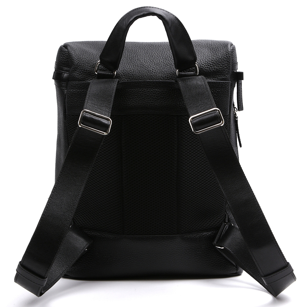 98962-2 FABRETTI Рюкзак муж. нат. кожа (Черный/30*37*10/натуральная кожа/FABRETTI)