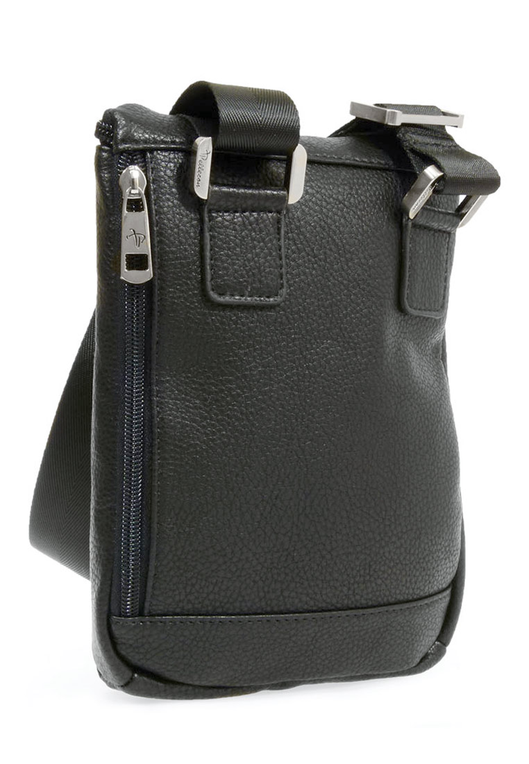 812-81194-1 Сумка мужская экокожа (Пеллекон) (черный/17*25*3/экокожа/PELLECON)