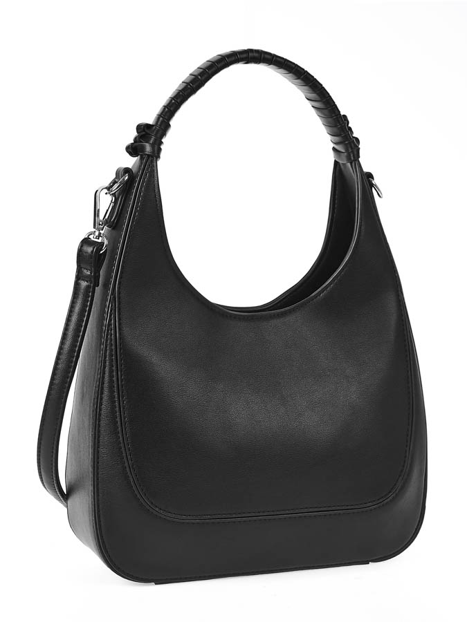 111-101 чёрный Сумка женская (Черный/25*19*7/Экокожа/Hogerland)