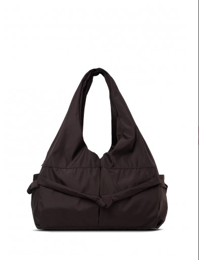 1064 Сумка (1064 Текстиль/шоколадный 221) (Коричневый/39*25*17/полиэстер/ANTAN)