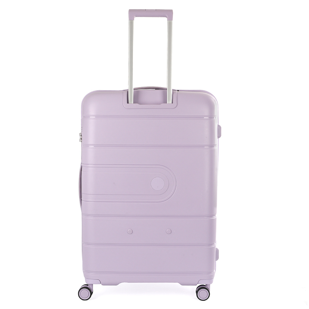 EN9520-24-10 Чемодан 4-х колесный 100% полипропилен FABRETTI (Сиреневый/45*66*26/полипропилен/M/FABRETTI)