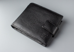 184 Портмоне (Street) (Черный/натуральная кожа/Dimanche)