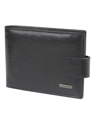 32001-3-20201 Black Портмоне Malgrado (черный/11*8*1,5/натуральная кожа/Malgrado)