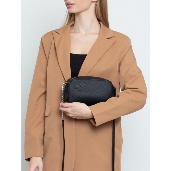 3182VNM Сумка женская Черный (Черный/20*13*9/Экокожа/Richet)