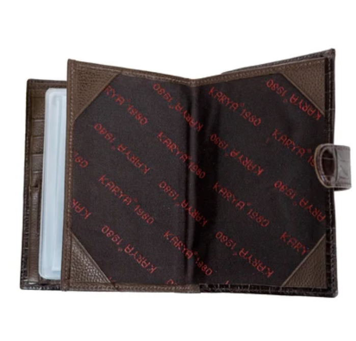 0913-57 Портмоне натуральная кожа KARYA (Коричневый/11*14*3/натуральная кожа/KARYA)