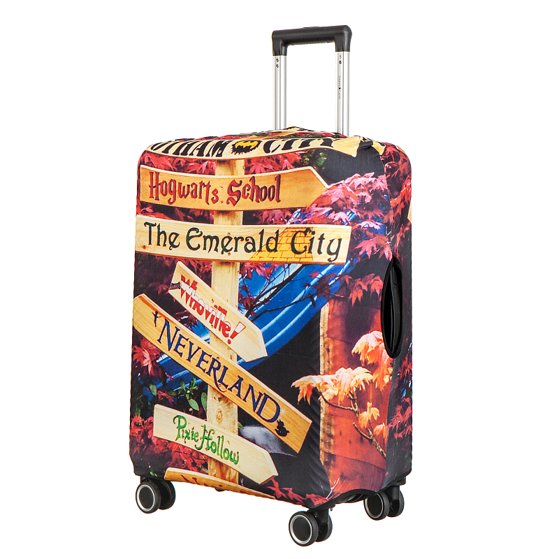 9198 (S))) Защитный чехол для чемодана (мультиколор/S/полиэстер/Verage)