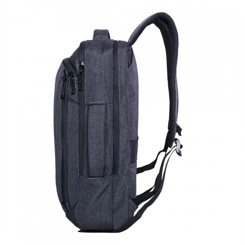 023 черный Молодежный рюкзак MERLIN  (Черный/27*38*10/полиэстер/MERLIN)