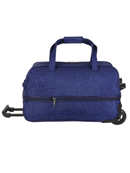 М-118 Сумка на колёсах St-wash синий (Синий/50*32*30/полиэстер/NTL Continent)