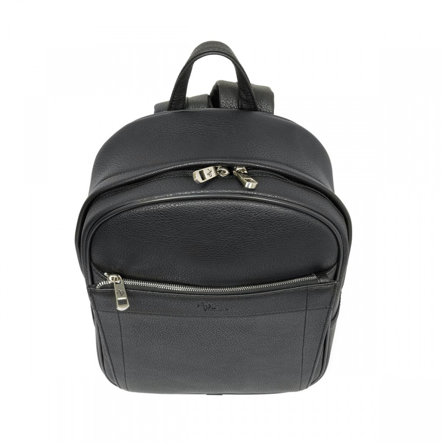 812-91382-1 Рюкзак мужской экокожа (Пеллекон) (черный/28*36*12/экокожа/PELLECON)