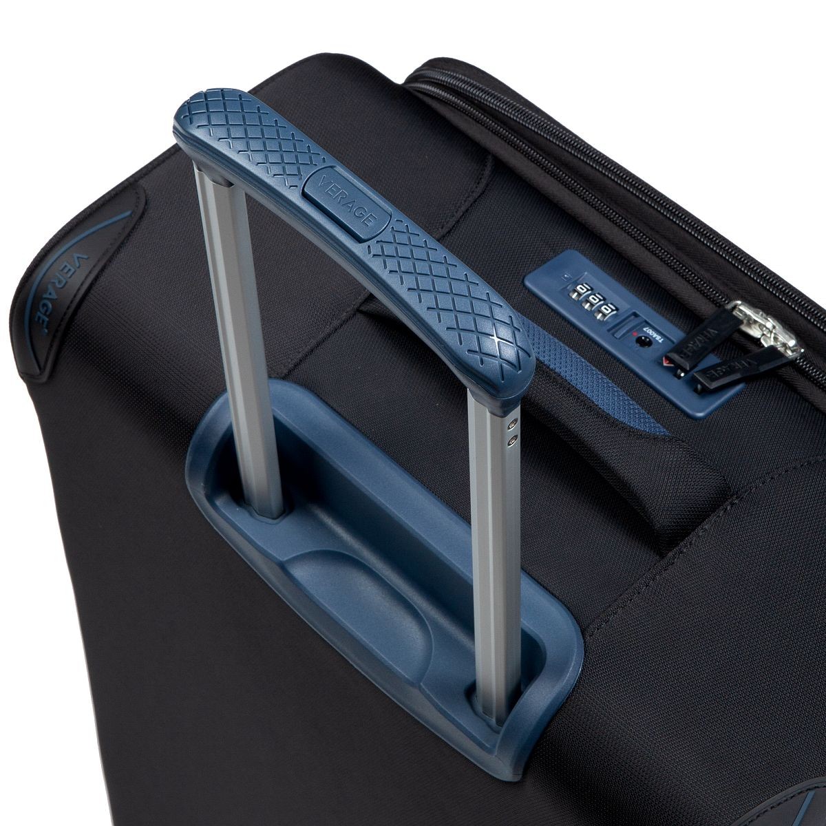 GM17016W25 (black) Чемодан-тележка Verage (Черный/43*69*27/полиэстер/M/3,1 кг/80 литров)