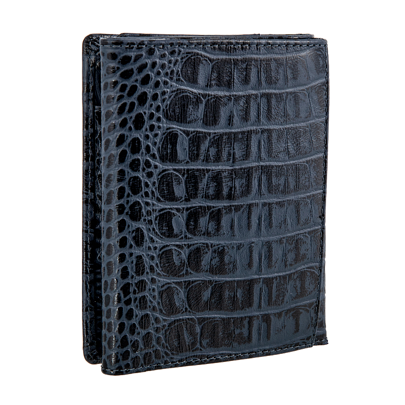 7501 (croco blue) Портмоне Sergio Belotti (синий/11*14*3/натуральная кожа/Sergio Belotti)