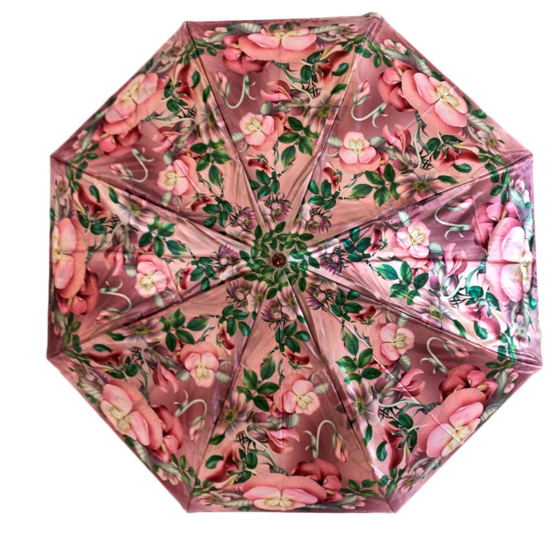 637294 Зонт женский 3 сл.,полный автомат,сатин,облег.ручка пласт. прямая (Мультиколор/8-55/сатин/Goroshek)