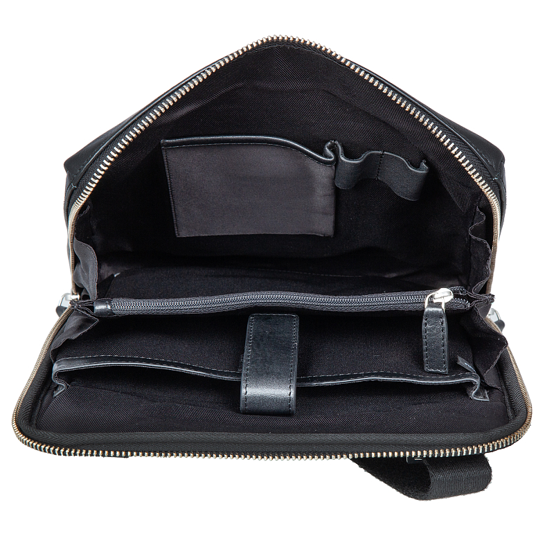 9137-22 VT (Genoa black) Планшет Sergio Belotti (Черный/натуральная кожа/Sergio Belotti)