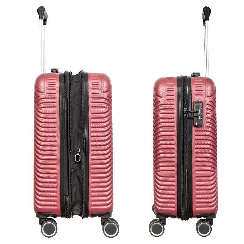 GC AT201-19 burgundy Чемодан-тележка Gianni Coni (Бордовый/39*55*22/АБС пластик/S/2,9 кг/Gianni Conti )