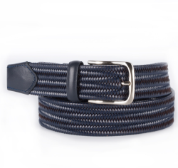 MTCJ3510-04 Ремень мужской (синий) (Синий/110-130 см/натуральная кожа/Jonas Hanway)