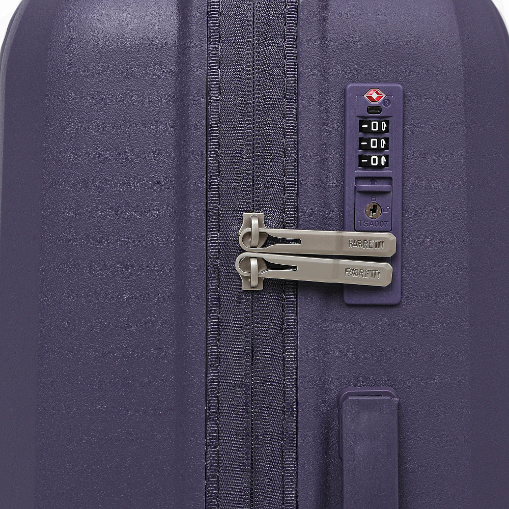 FT2125-28-10 FABRETTI Чемодан 4-х колесный 100% полипропилен (синий/52*76*30/полипропилен/L/FABRETTI)