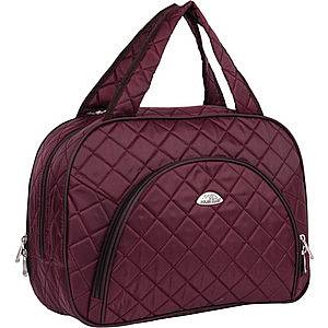 7038.1 (бордовый) Стефания стежка Бьюти-Кейс текстиль (бордовый/42*31*14/полиэстер/Polar)