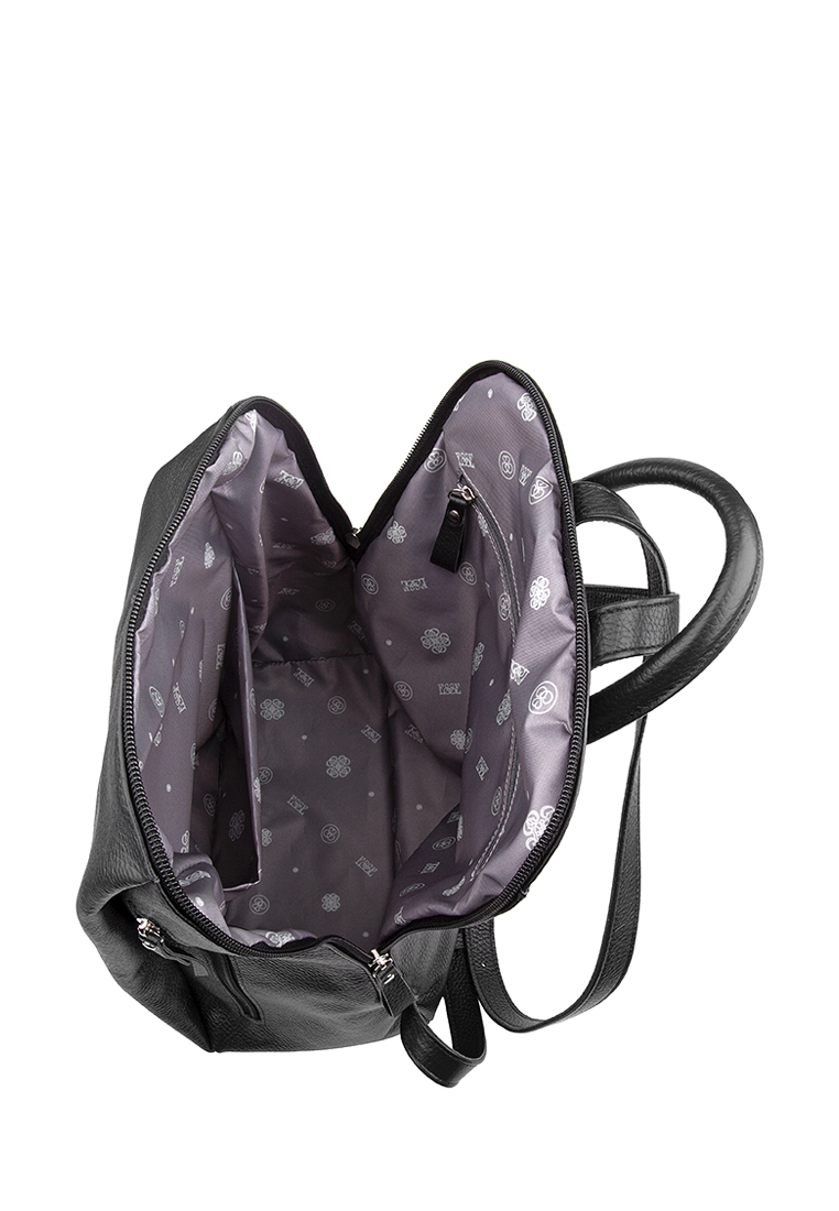 77435 Рюкзак СОФИ DARK кожа флотер черный (Черный/29*34*13/натуральная кожа/Esse)