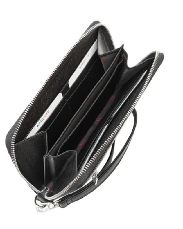 0704-45 Сумка натуральная кожа KARYA (Черный/21*12*3/натуральная кожа/KARYA)