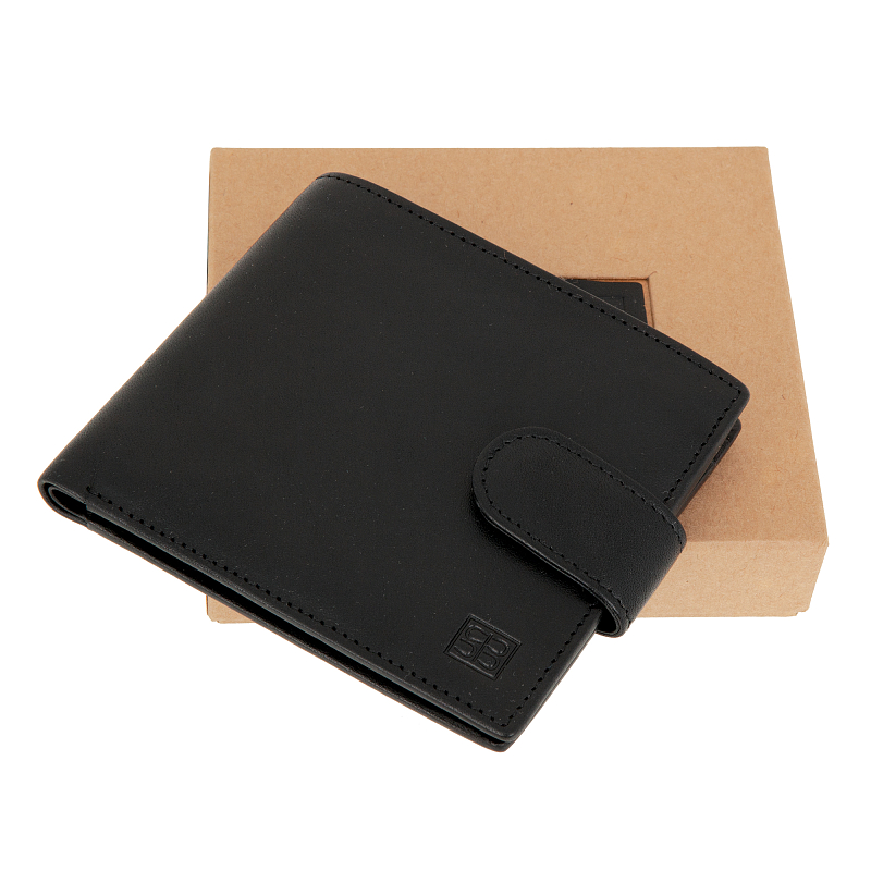 1818 (milano black) Портмоне Sergio Belotti (черный/11,5*10*2/натуральная кожа/Sergio Belotti)