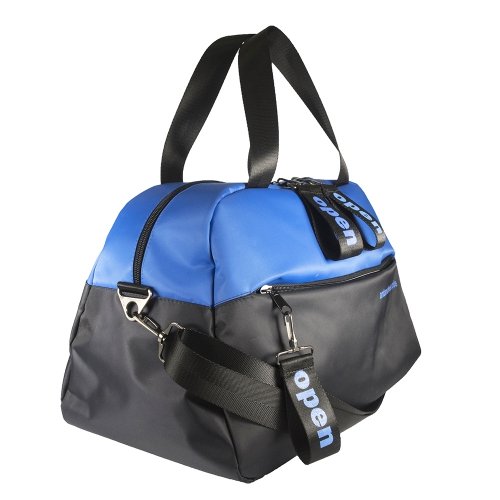 2-168 Сумка дорожная (Сатин/сине-черный) (Синий/чёрный/43*31*29/текстиль/ANTAN)