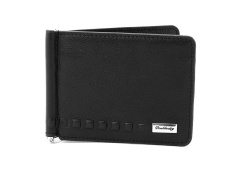 M200-DC30-11I/A Зажим для денег (Черный/11*8*0,5/натуральная кожа/Doublecity)