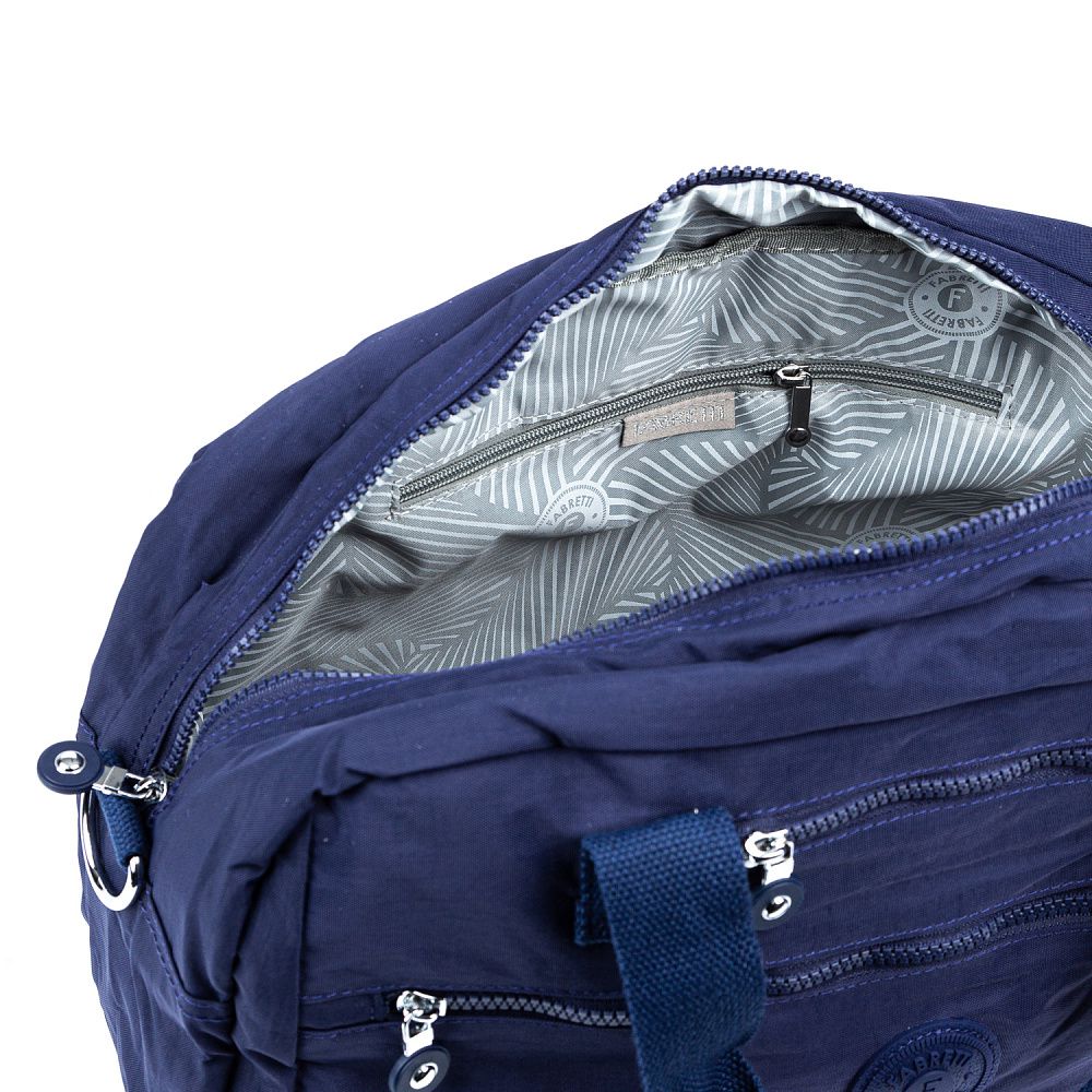 8046-107 FABRETTI  Сумка 100% полиэстер (Синий/43*27*19/полиэстер/FABRETTI)