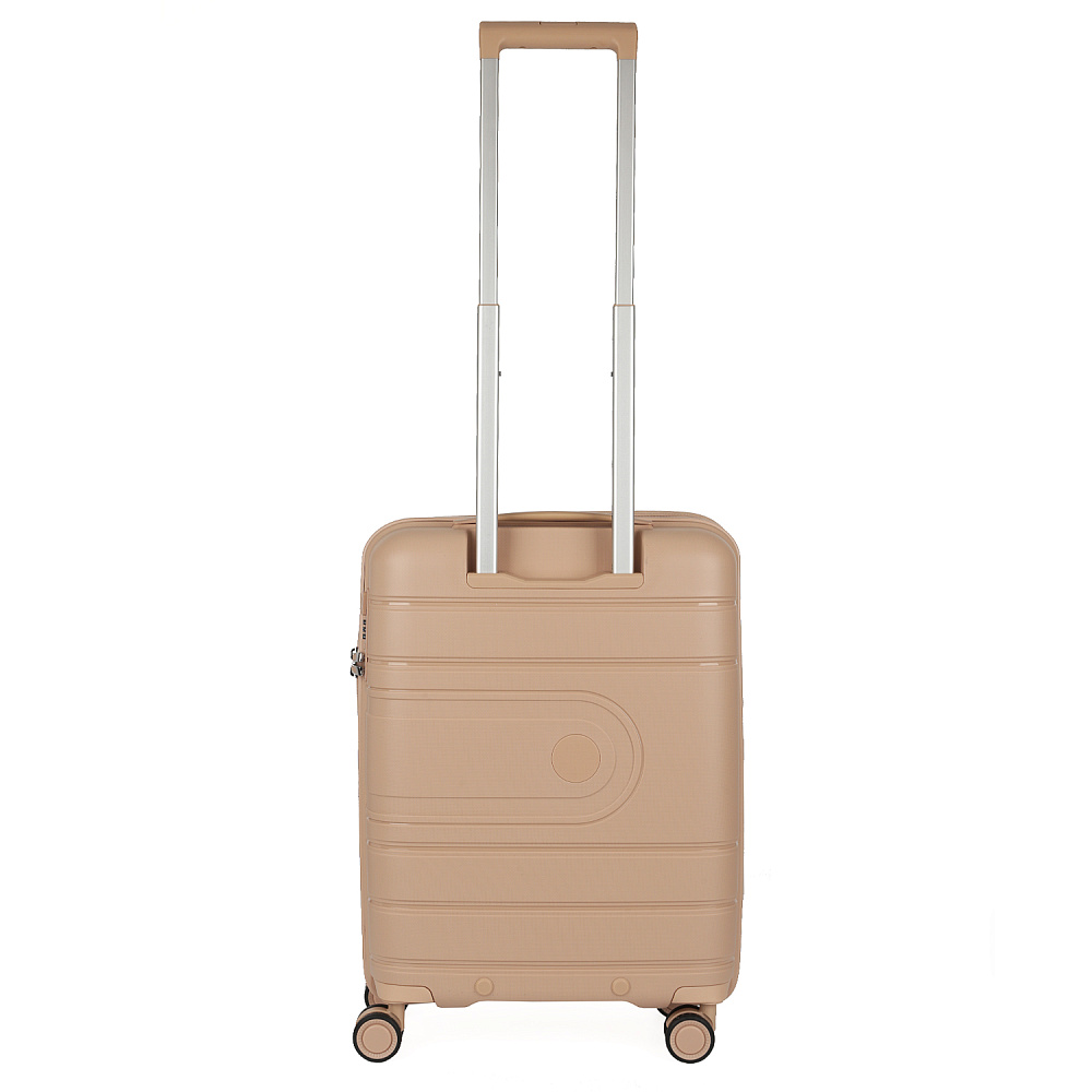 EN9520-20-13 FABRETTI Чемодан 4-х колесный 100% полипропилен (Бежевый/39*54*21/полипропилен/S/FABRETTI)