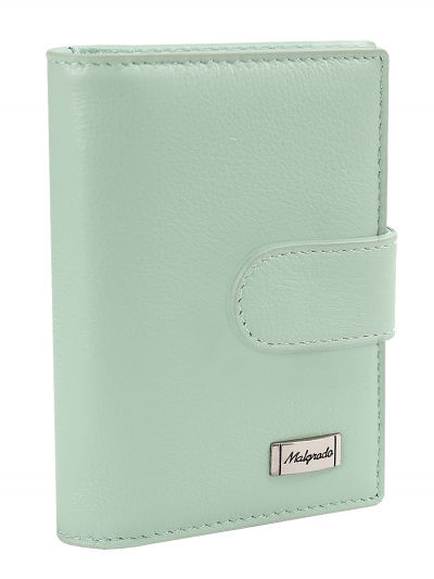 42003-137 Spearmint Визитница Malgrado (мята/7,5*11*1,5/натуральная кожа/Malgrado)