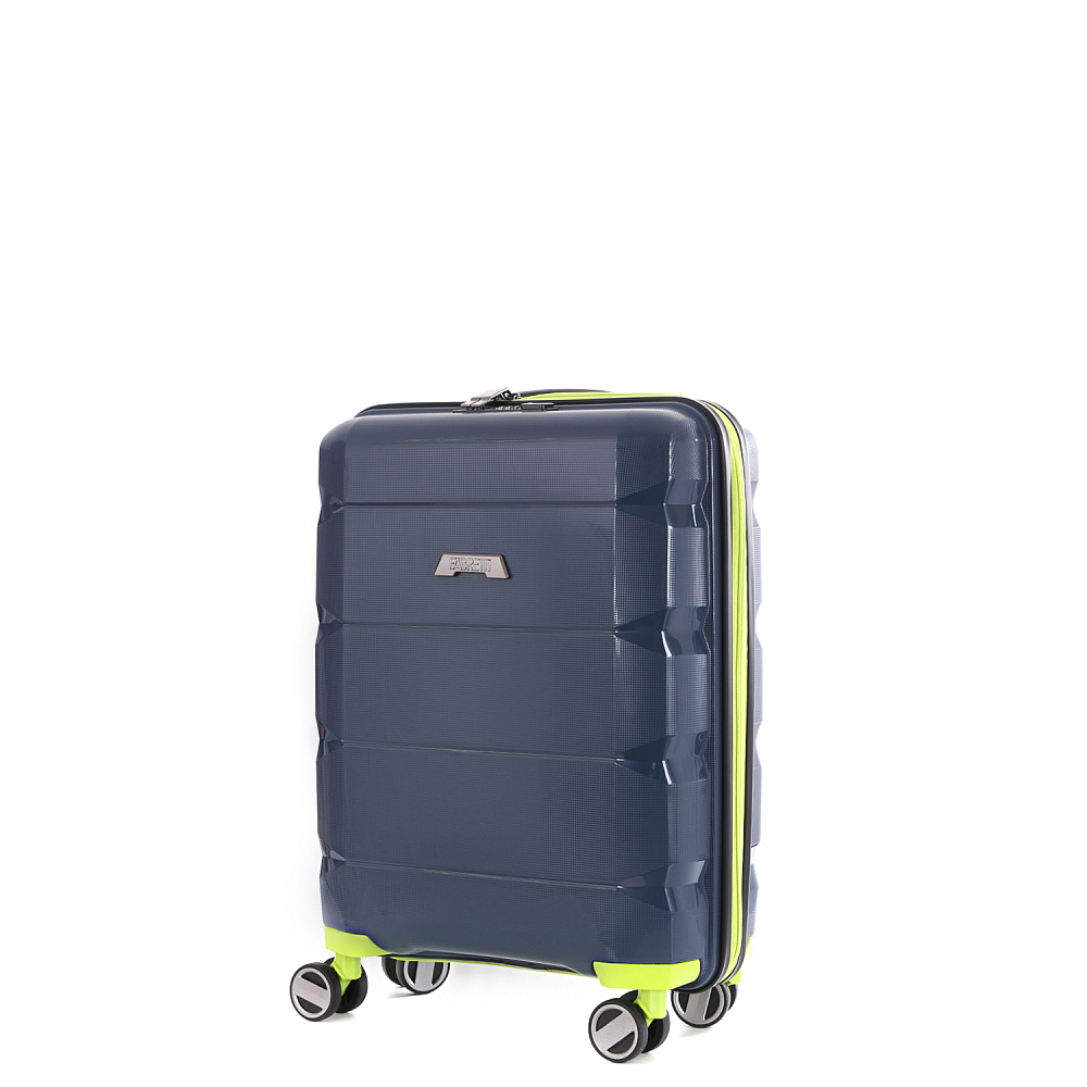 EN6520-20-81 FABRETTI Чемодан 4-х колесный 100% полипропилен (синий/39*56*20/полипропилен/S/FABRETTI)