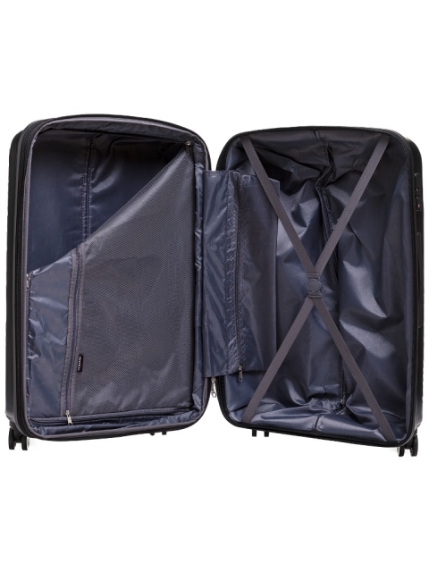 PP21L28 Чемодан REDMOND полипропилен (Черный/77*51*34/полипропилен/L)