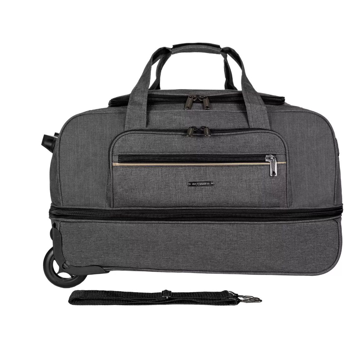 М-59 Сумки на колесах катионик серый (Серый/56*33*35/катионик/78 литров/NTL Continent)