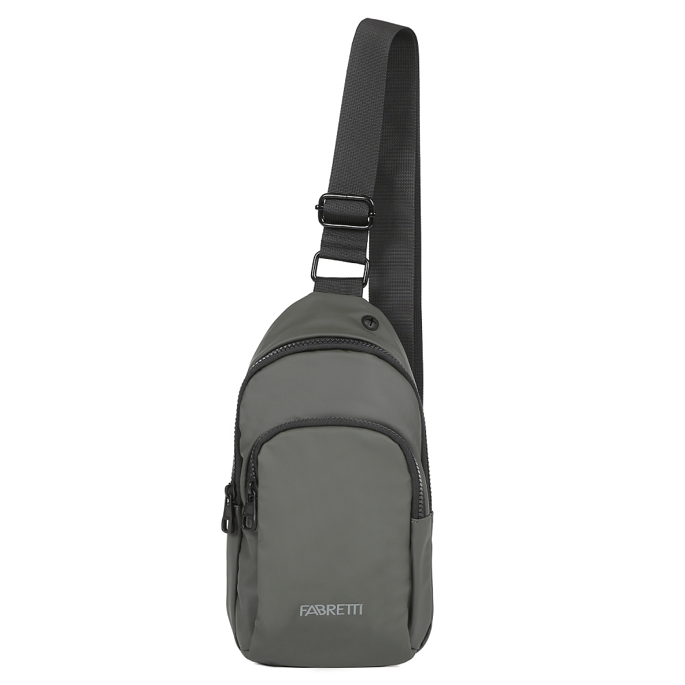 1105-11 Сумка мужская на одно плечо 100% нейлон  FABRETTI (хаки/16*29*6/нейлон/FABRETTI)