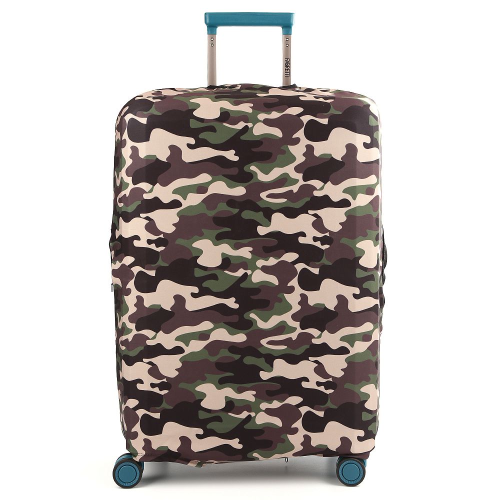 W1045-M FABRETTI Чехлы для чемоданов 92%полиэстер 8%спандекс (зелёный/M/полиэстер/спандекс/FABRETTI)