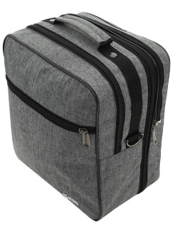 М-550 Сумка-рюкзак катионик серый (Серый/29*36*14/полиэстер/NTL Continent)