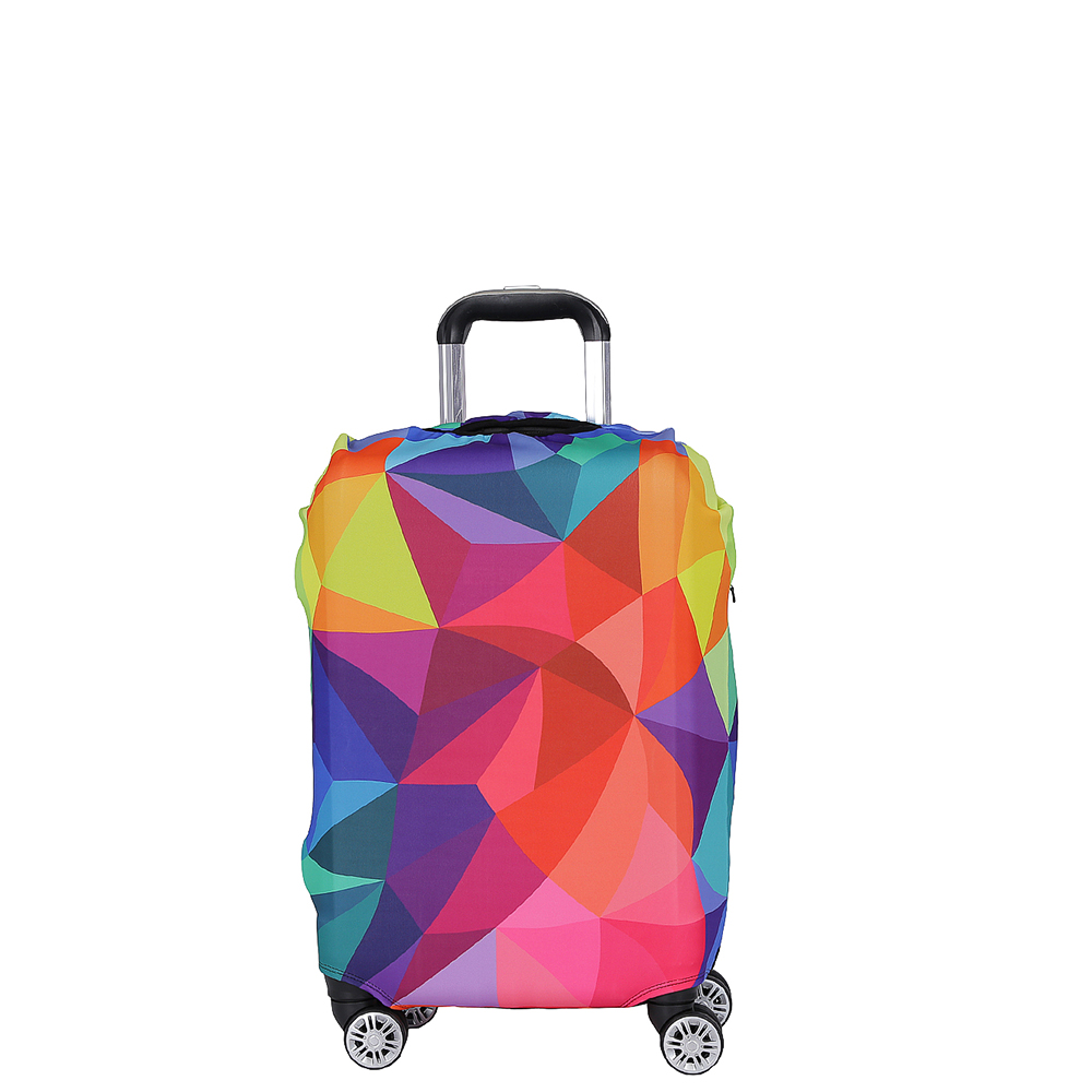 W1001-S (FABRETTI) Чехол для чемодана 92%Полиэстер/8%Спандекс (Красный/S/полиэстер/спандекс/FABRETTI)