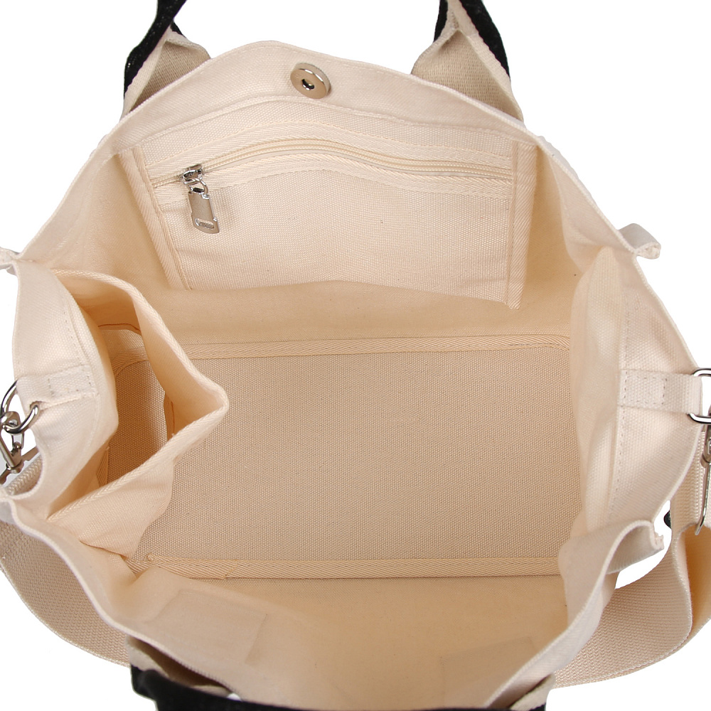 HBKB10-1 FABRETTI Сумка жен. хлопок (Бежевый/33*27*15/хлопок 100%)