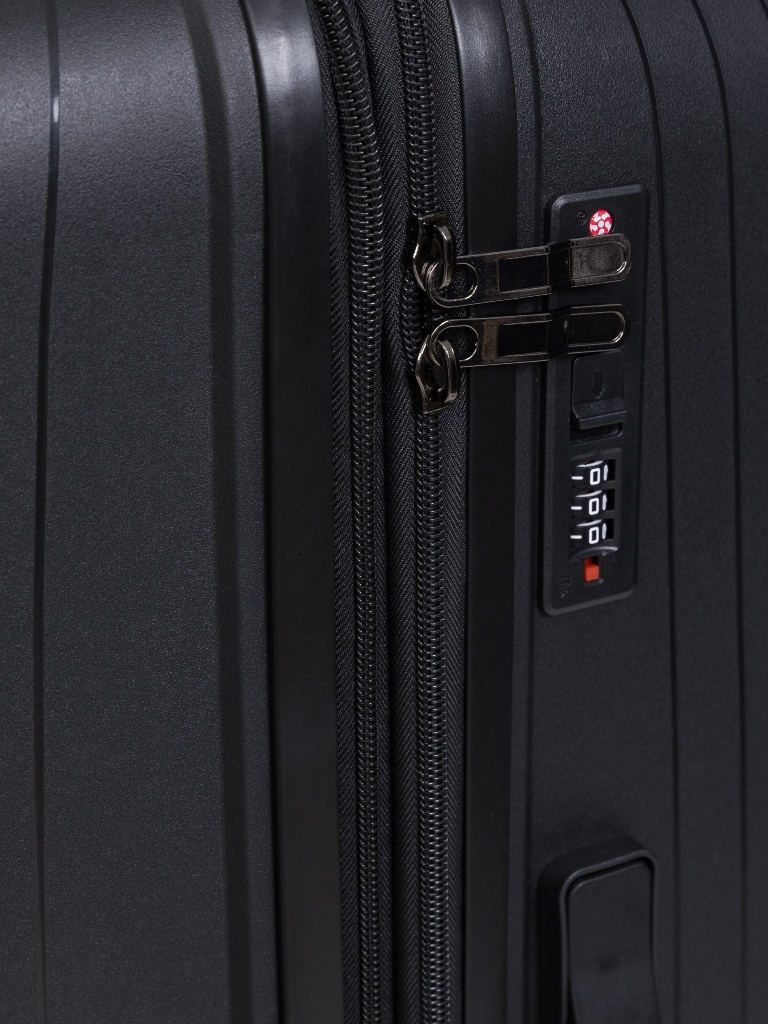 RP025L24 Чемодан REDMOND полипропилен (Черный/43*65*27/полипропилен/M/Redmond)