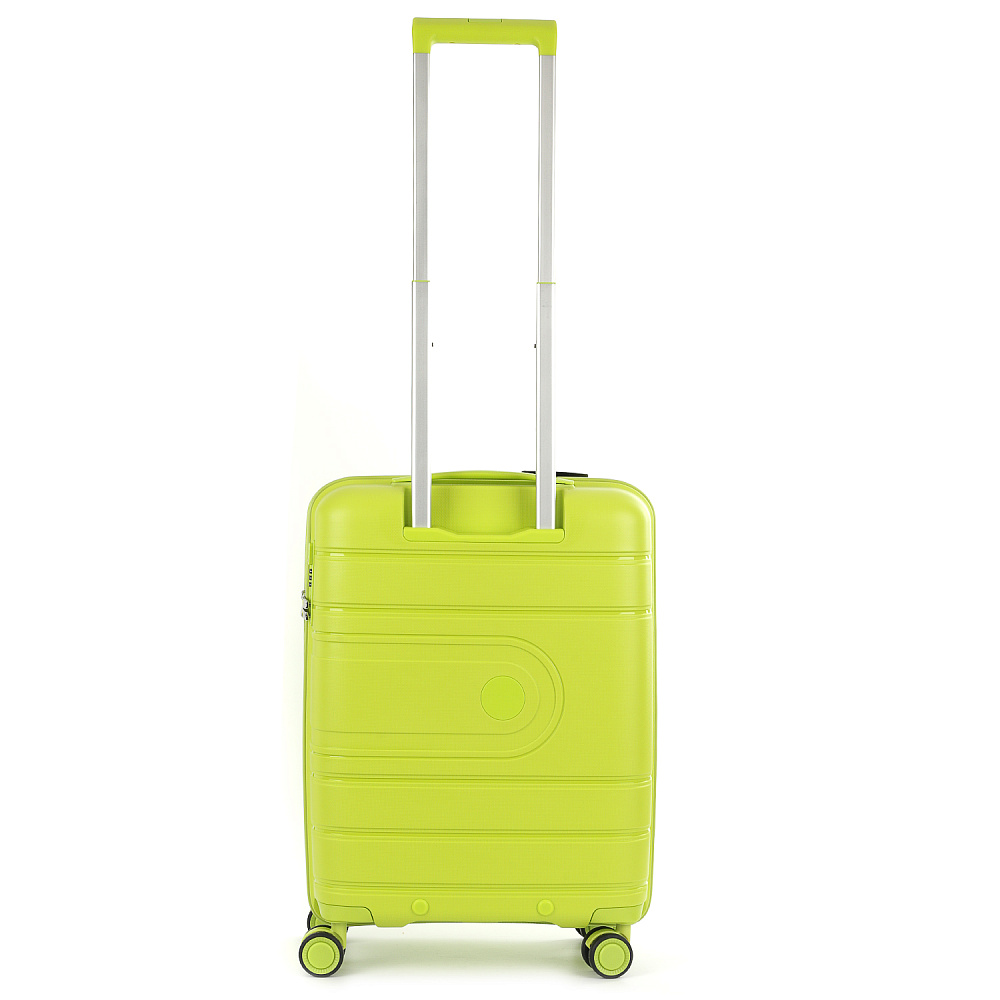 EN9520-20-11 FABRETTI Чемодан 4-х колесный 100% полипропилен (Зелёный/39*54*21/полипропилен/S/FABRETTI)