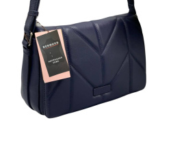 8467К Сумка женская кожа (синий) (Синий/28*20*10/натуральная кожа/Redmond)