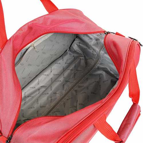 7019.5 (красная) сумка дублир.колесная Регата текстиль (Красный/58*34*30/полиэстер/3,1 кг/59 литров/Polar)