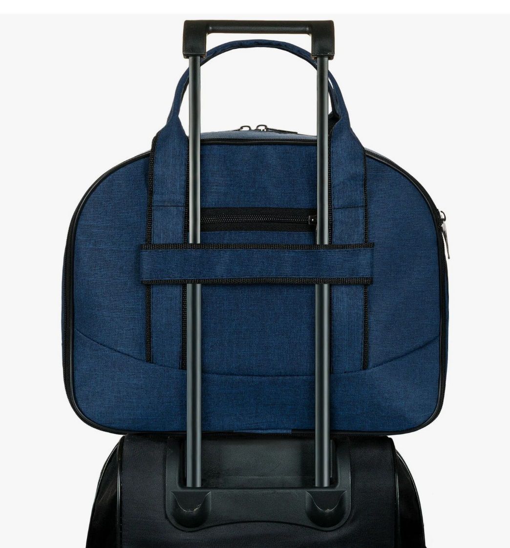 М-08р-1 Саквояж катионик синий (синий/36*30*22/полиэстер/NTL Continent)