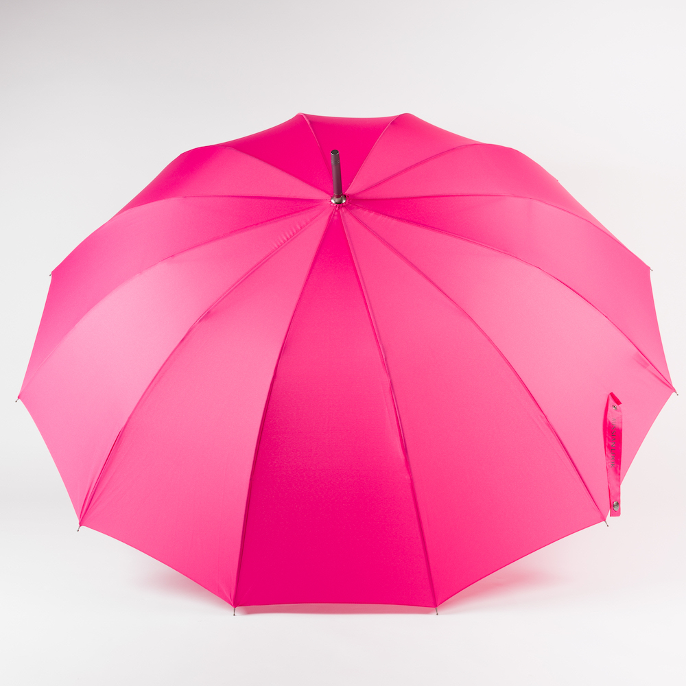 RX-41821 Зонт женский, трость, полуавтомат (однотонный/12-65/эпонж/Russian Look)