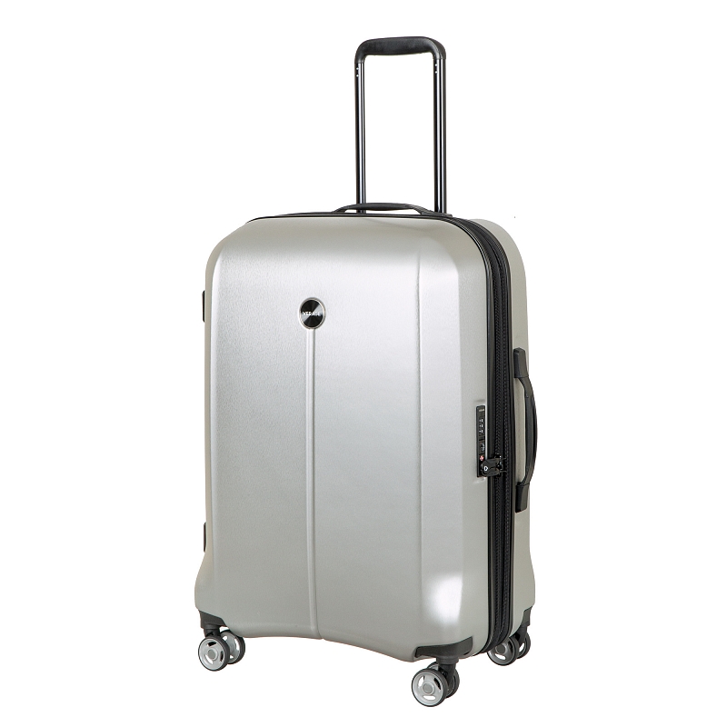 GM20075W24 (brushed silver) Чемодан-тележка Verage (серебряный/46*67*26/поликарбонат/M/3,25 кг/Verage)