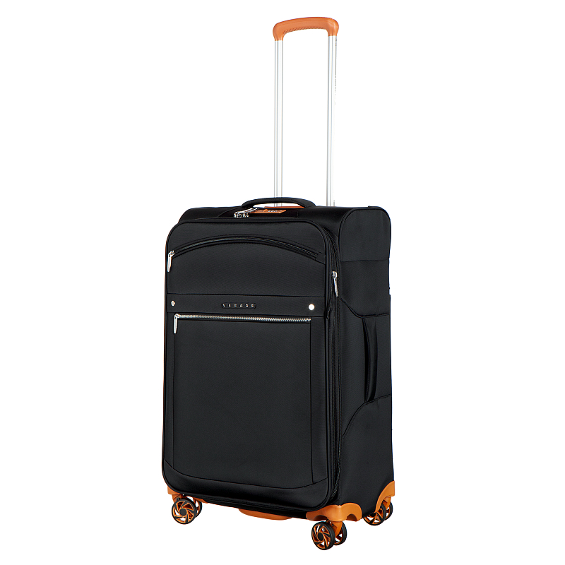 GM21016W25 black Чемодан-тележка Verage (черный/43*67*26+6/полиэстер/M/3,2 кг/69 литров/Verage)