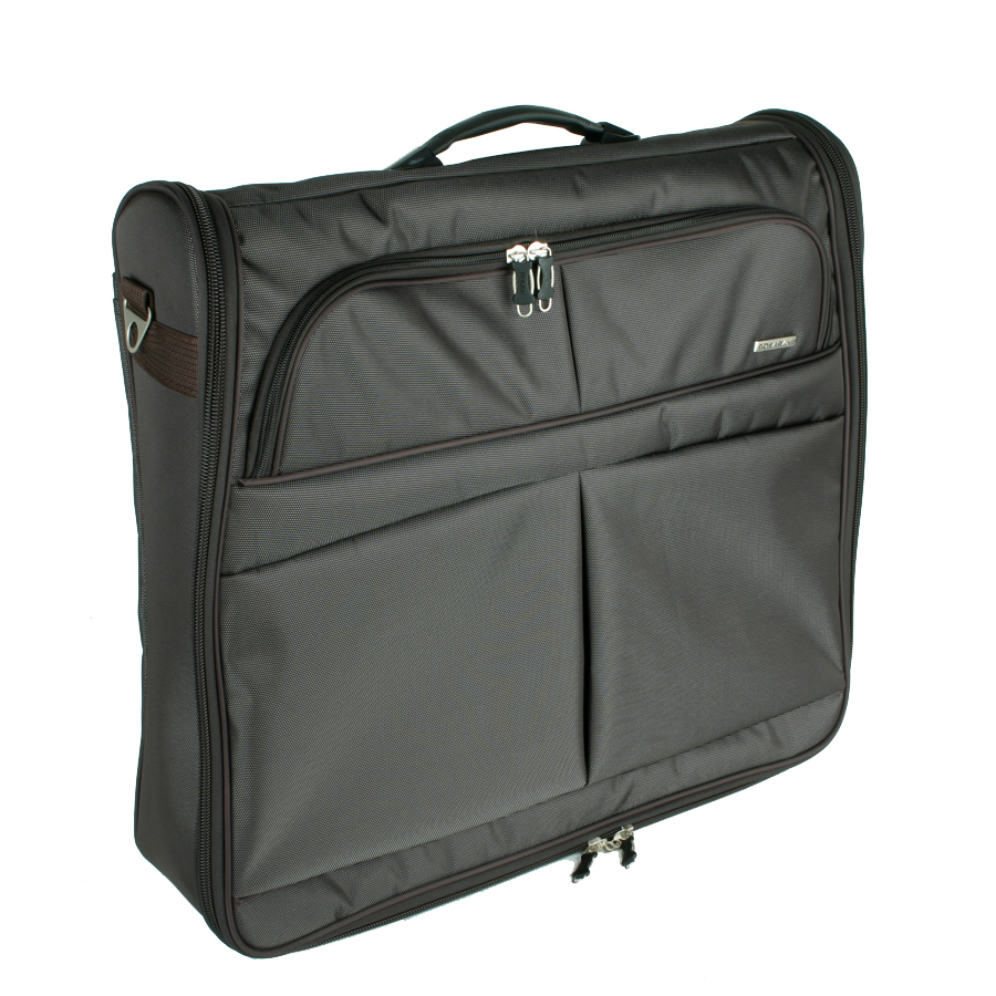 7040-05 (черный) портплед двойной карман№2 текстиль (Черный/60*53*15/полиэстер/2,0 кг./48 литров/Polar)